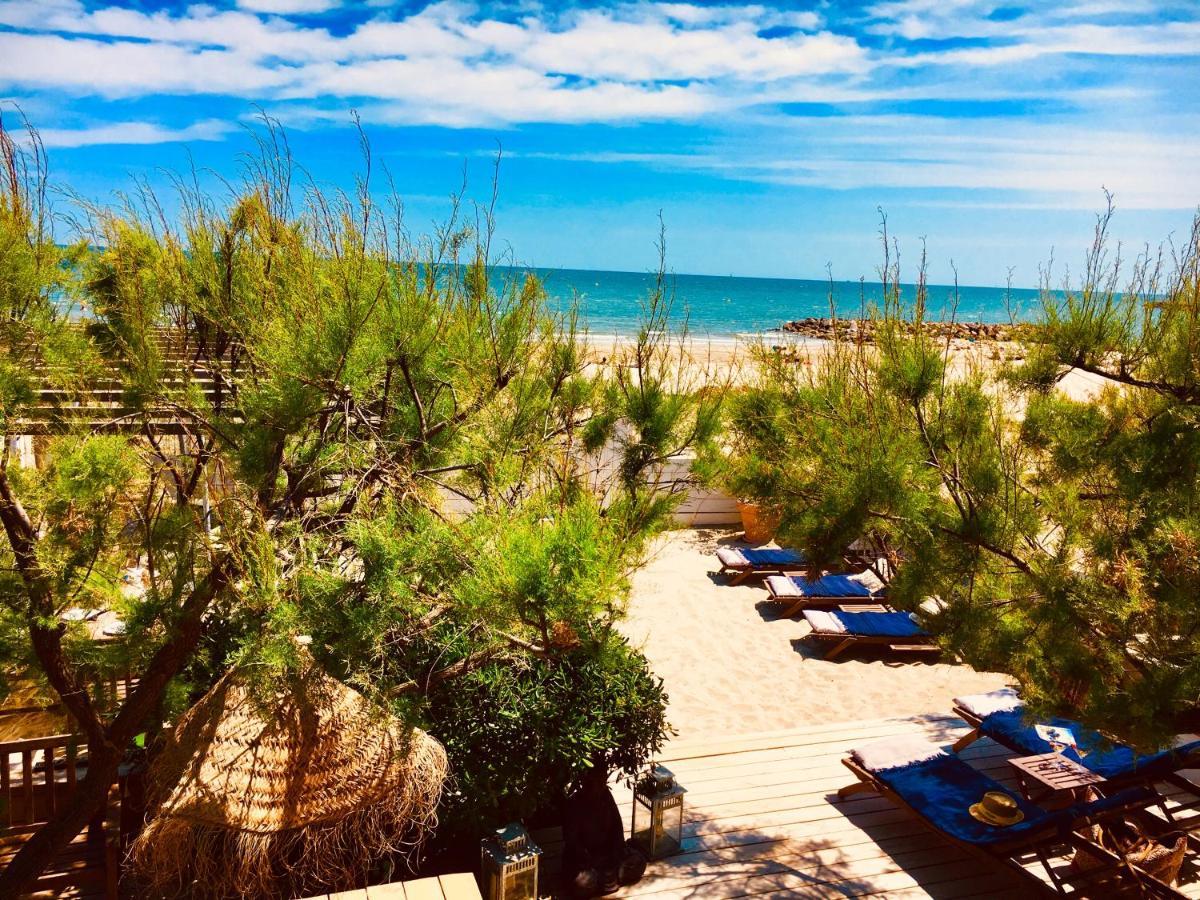 Mas Andalou Fabuleuse Premiere Ligne De Mer, Plage Privative Фронтіньян Екстер'єр фото