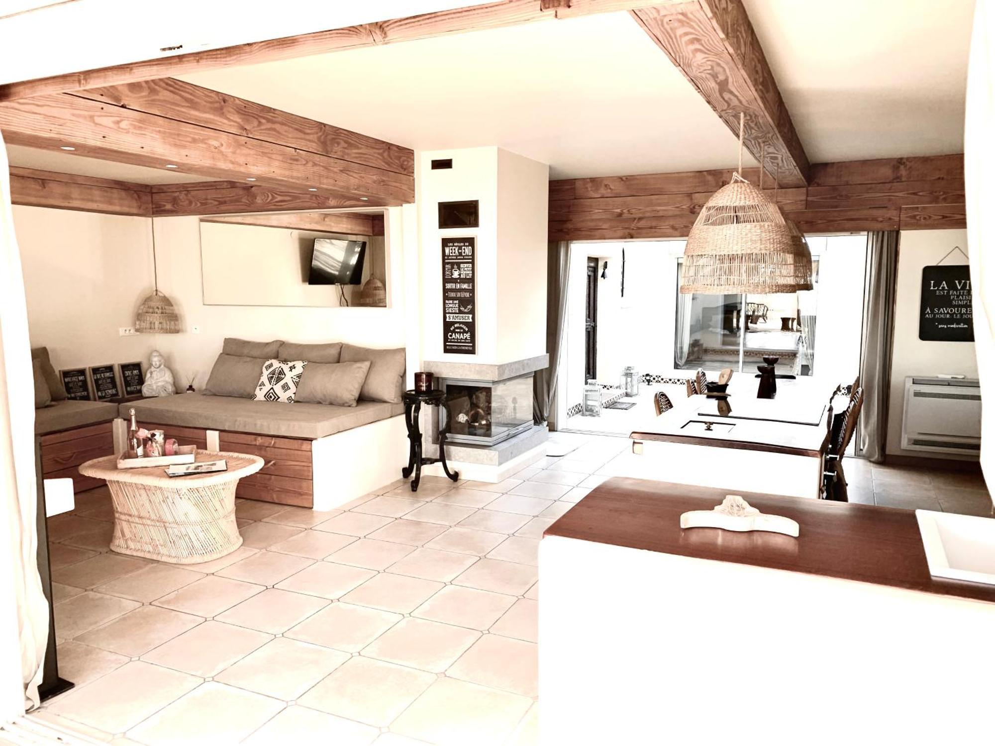 Mas Andalou Fabuleuse Premiere Ligne De Mer, Plage Privative Фронтіньян Екстер'єр фото